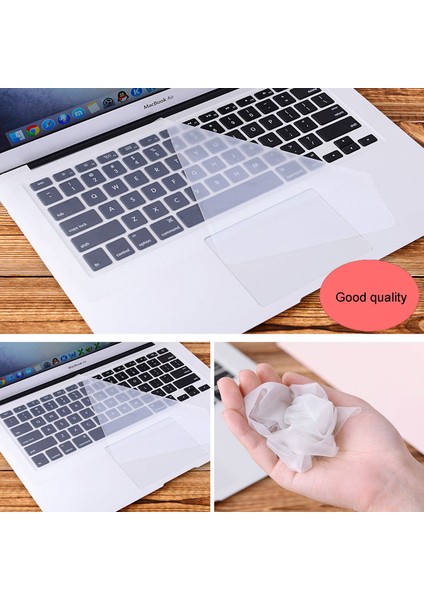 15 Inç Ila 17 Inç Evrensel Dizüstü Klavye Kapağı 12 Ila 17 Inç Koruyucu Su Geçirmez Dizüstü Klavye Filmi Macbook Pro/air Için Toz Geçirmez Silikon (Yurt Dışından)