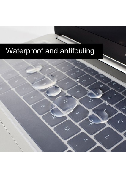 15 Inç Ila 17 Inç Evrensel Dizüstü Klavye Kapağı 12 Ila 17 Inç Koruyucu Su Geçirmez Dizüstü Klavye Filmi Macbook Pro/air Için Toz Geçirmez Silikon (Yurt Dışından)
