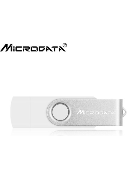 Beyaz 64 GB Çok Renkli Yüksek Hızlı Tip-C 3'ü 1 Arada Otg USB Flash Sürücü 64 GB 128 GB Kalem Sürücüsü 32 GB Akıllı Telefon Için Pendrive Mikro USB Sopa (Yurt Dışından)