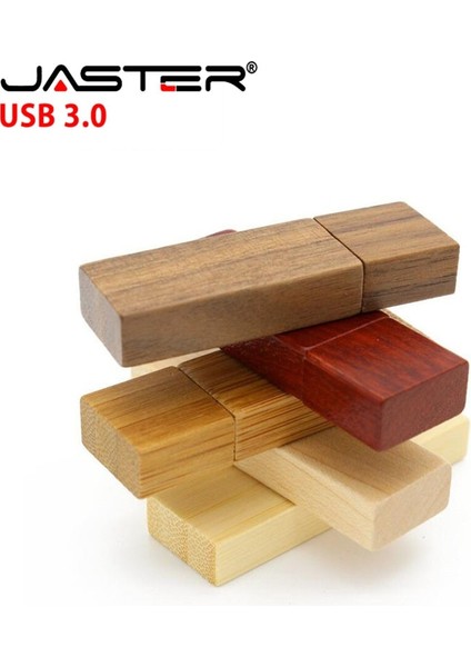 Gül Ağacı 32GB Jaster USB 3.0 Ahşap Memory Stick USB Flash Sürücü Kalem Sürücü Pendrive 4gb 16GB 32GB 64GB U Disk Düğün Hediyesi Ücretsiz Özel Logo (Yurt Dışından) fırsatları