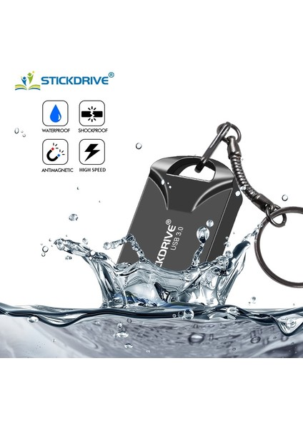 Gümüş 128GB Mini USB Flash Sürücü 64GB 32GB Gerçek Kapasiteli Kalem Sürücü 64GB Yüksek Hızlı USB Stick 3. 0 Flash Sürücü Pendrive 128GB Pc Için (Yurt Dışından) fırsatları