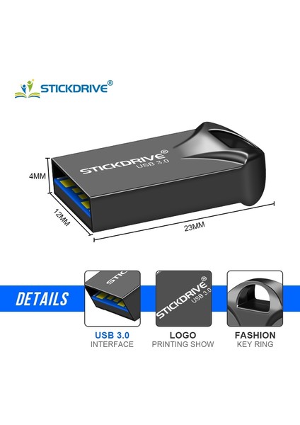 Gümüş 128GB Mini USB Flash Sürücü 64GB 32GB Gerçek Kapasiteli Kalem Sürücü 64GB Yüksek Hızlı USB Stick 3. 0 Flash Sürücü Pendrive 128GB Pc Için (Yurt Dışından) indirimleri
