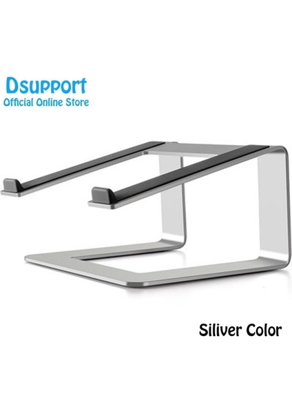 Siliver Alüminyum Alaşımlı Dizüstü Bilgisayar Standı Açısı 15 Derece Ev/ofis Için 11-17 Inç Dizüstü Bilgisayar Ap-9 (Yurt Dışından)