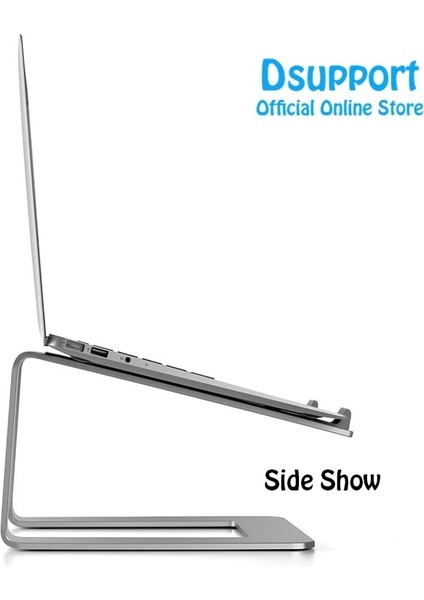 Siliver Alüminyum Alaşımlı Dizüstü Bilgisayar Standı Açısı 15 Derece Ev/ofis Için 11-17 Inç Dizüstü Bilgisayar Ap-9 (Yurt Dışından) indirimleri
