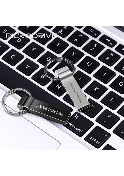 Siyah 32 GB Metal USB Flash Sürücü 10 Adet/grup 64 GB 32 GB Flash Sürücü Taşınabilir 128 GB Memory Stick Yüksek Hızlı Pendrive Flash Disk Anahtarlık (Yurt Dışından)