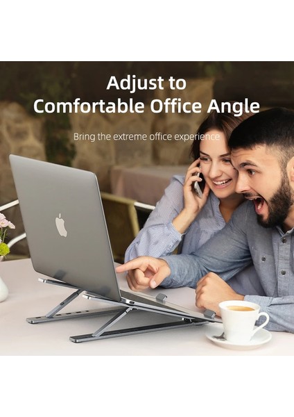 Alüminyum Şerit Cabletıme Alüminyum Dizüstü Bilgisayar Standı Tutucu Katlanabilir Çoklu Ayar Isı Dağıtımı Dizüstü Macbook Asus Tablet Tutucu C387 (Yurt Dışından) modelleri