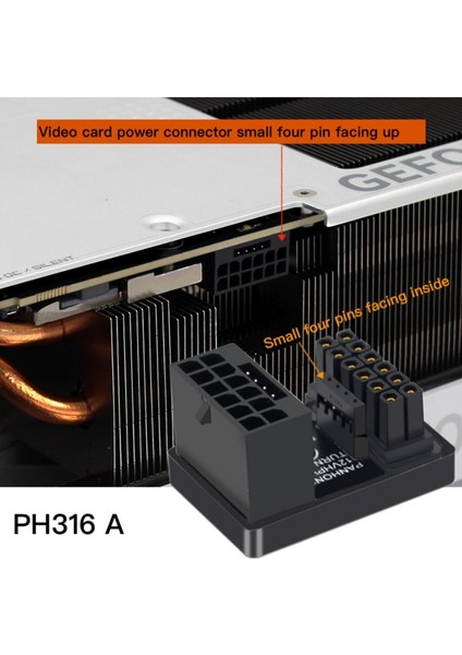 Şerit Tip A Nku Pcıe5.0 Grafik Kartı Atx3.0 12VHPWR 600 W Güç Kaynağı Kablosu Adaptörü 12 + 4pin Erkek Kadın 180 Derece Dönüş Konnektörleri (Yurt Dışından) fırsatları