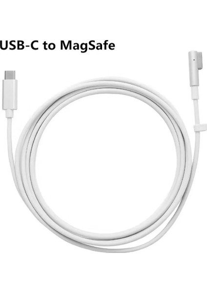 Usb-C'den Magsafe1'e 1,8 M Orijinal Naylon Örgülü Usb-C'den Magsaf'a* 1 2 Kablo Güç Adaptörü Dizüstü Bilgisayar Şarj Cihazı Macbook Pro Air 11 13 15 Retina Için Manyetik Kablo (Yurt Dışından)