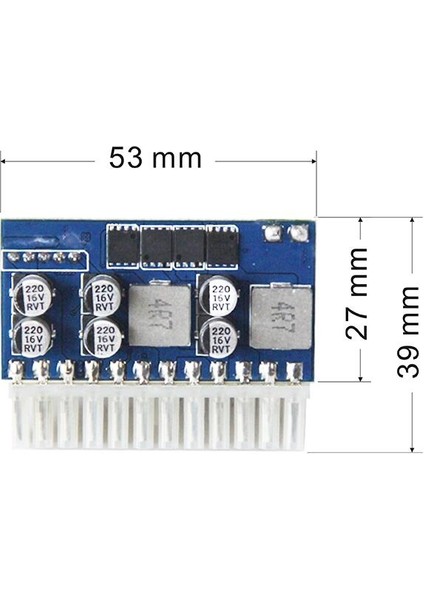 6pin Erkek Girişi Yüksek Kaliteli DC-ATX-160W 12V 6pin Erkek Girişi Dc-Atx Tepe Psu Pico Atx Anahtarı Madencilik Psu 24PIN Mını Itx Dc Atx Pc Güç Kaynağı (Yurt Dışından)