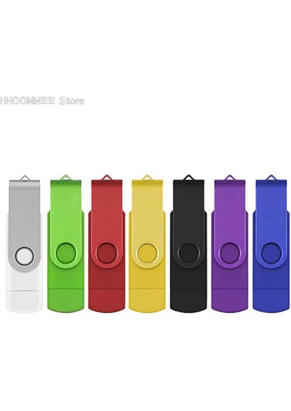 Resim Olarak Tip C USB Flash Sürücü Otg Kalem Sürücü USB Sopa 2'si 1 Arada Yüksek Hızlı Pendrive Harici Depolama Memory Stick Hediye Anahtarlık 1 Tb / 2 Tb (Yurt Dışından)
