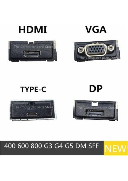 VGA Yenı Bilgisayar VGA HDMI Dp Type-C Kurulu Hp 400 600 800 G3 G4 G5 Dm Sff 906321-001 906318-002 906315-001 L07094-001 Konnektörler (Yurt Dışından)