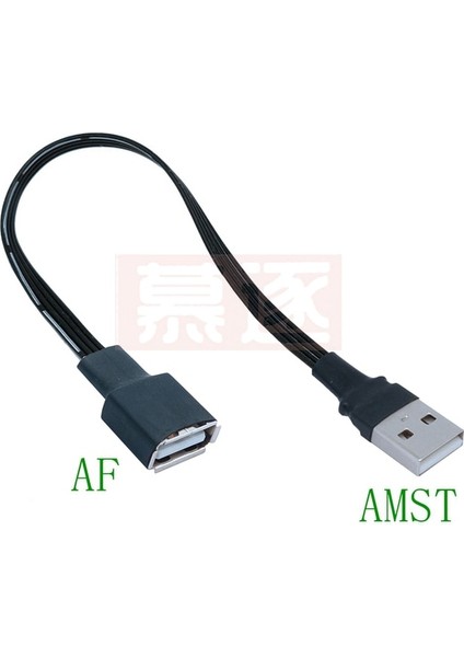 Amst-Af 0.5m 10CM 20CM 50CM USB 2,0 A Sürücüsü, 90'lı Paket Sürümü Adaptör Kablosu USB 2,0, Taşınabilir Ağ Bağlantısı Için (Yurt Dışından)
