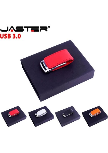 L3-H 64GB Çok Renkli Renkli Baskı USB 3.0 Ücretsiz Özelleştirme Logo Metal Deri + Hediye Kutusu USB Flash Sürücüler USB Sopa 4-8-16-32-64-128GB (Yurt Dışından)