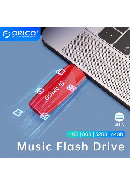 Usb3.2-Kırmızı 64GB Orıco Yeni Trend Usb2.0 USB Flash Sürücüler 4gb 8gb 32GB Kalem Sürücü USB 2.0 USB Çubuk Pendrive Harici Depolama Için Siyah Kırmızı Renk (Yurt Dışından) fiyatları
