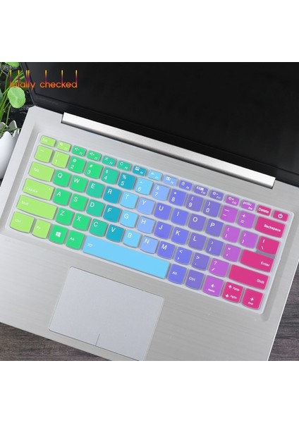 Fademint Silikon Laptop Klavye Kapak Koruyucu Için Lenovo Yoga 530 14 "/yoga 530-14 13.3" Lenovo Yoga 720 13 720-13IKB (Yurt Dışından)