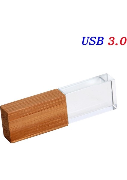 Kömürleşmiş Bambu 64GB Jaster Düğün Fotoğrafçılığı Özel Logo Ahşap Kristal Ahşap USB 3.0 64GB 32GB 16GB 4gb Versiyonu Bellek Flaşları Sopa Kalem Sürücü (Yurt Dışından)