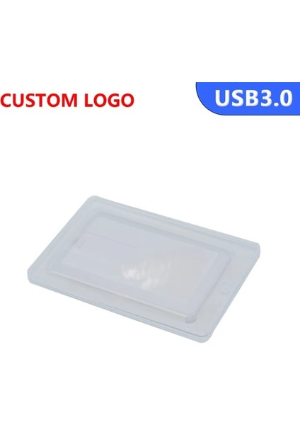 USB 3.0 Kutulu 8 GB Kredi Kartı USB 3.0 Pendrives 32 GB 64 GB Memory Stick Plastik Banka Kartı USB Flash Sürücü 8 GB Düğün Hediyeleri (10 Adetten Fazla Ücretsiz Logo) (Yurt Dışından)