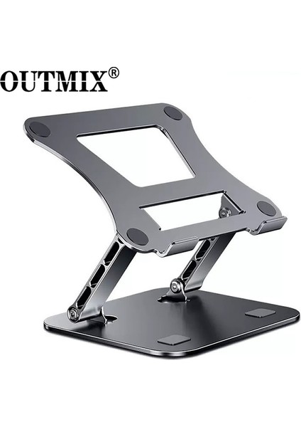 Gri Dizüstü Bilgisayar Standı Ayarlanabilir Alüminyum Alaşımlı Dizüstü Tablet Standı 17 Inç'e Kadar Dizüstü Bilgisayar Taşınabilir Katlama Tutucu Soğutma Braketi Desteği (Yurt Dışından) fiyatları