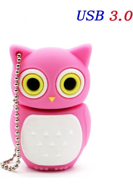 Pembe Baykuş 128 GB Jaster Sevimli Karikatür Hayvan Penguen Baykuş Kalem DRIVE128 GB U Disk 64 GB Kurbağa Memory Stick 32 GB Arı Pendrive 8 GB USB 3.0 Flash Sürücü (Yurt Dışından)