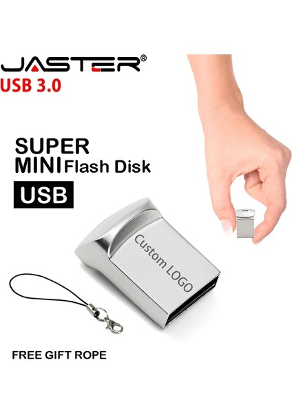 Kartal Logosu 64GB Özel Logo Metal Mini Usb3.0 Flash Sürücü 4gb 8gb 16GB 32GB 64GB 128G Yüksek Hızlı Kalem Sürücüler Hediye Memory Stick 100% Gerçek Kapasite (Yurt Dışından) modelleri