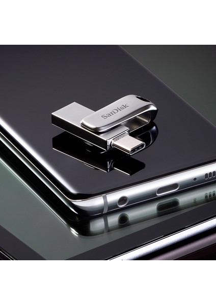 Sdddc4 64GB Sandisk Flash Sürücü Ultra Çift Sürücü Luxe USB Tip-C Sdddc4 USB 3.1 Pendrive 1tb 512GB 256G 128G 64G Metal Otg Telefon Flash Disk (Yurt Dışından)