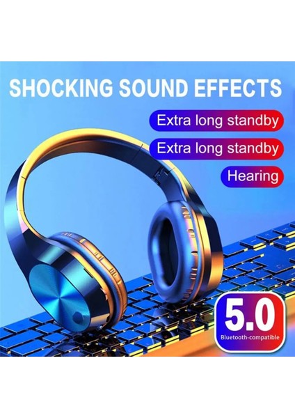 Siyah Kırmızı T5 Kablosuz Kulaklık Bluetooth Uyumlu Stereo Surround Subwoofer Destek Kartı Oynatma/kablolu Bağlantı Dizüstü Bilgisayar Için Kulaklık (Yurt Dışından) fiyatları