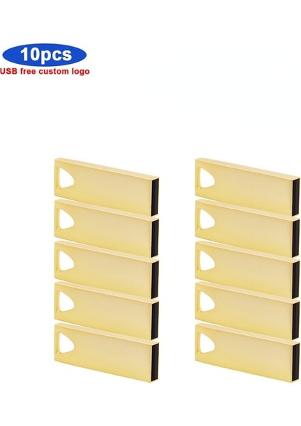 Stil 4 64GB 10 Adet/grup Metal USB Flash Sürücü Kalem Sürücü 4gb 8gb 16GB Pendrive 32GB 64GB Memory Stick 128GB USB Sopa Hediye Ücretsiz Özelleştirilmiş Logo (Yurt Dışından)