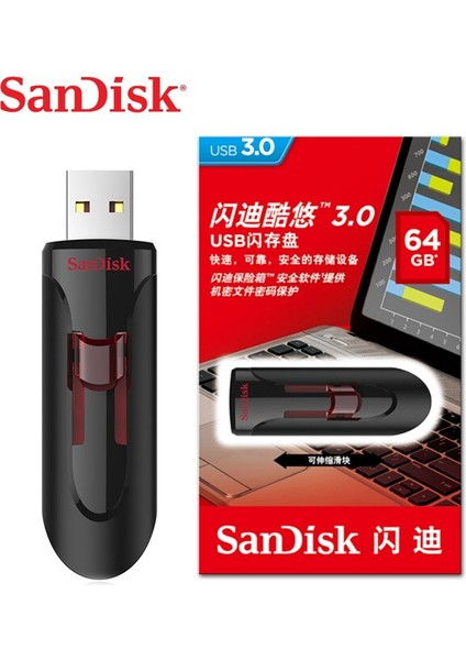 64GB Sandisk CZ600 Kalem Sürücüler 16GB 32GB 64GB 128GB 256GB USB Flash Sürücü USB 3.0 Memory Stick Pendrives Depolama Aygıtı (Yurt Dışından) fiyatları