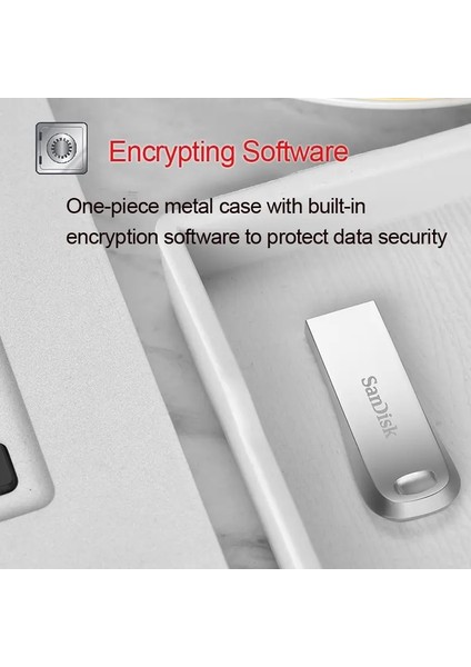 32GB Sandisk Usb3.1 Flash Sürücü 64GB 128GB 32GB 256GB Kalem Sürücü Memory Stick 150 Mb/s U Disk Metal USB Anahtarı Dizüstü Bilgisayar/tablet/tv/araba/pc (Yurt Dışından) fırsatları