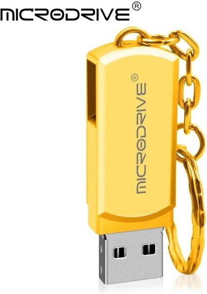 Altın 512 GB Su Geçirmez Süper Mini Metal USB Flash Sürücü 128 GB 64 GB 32 GB 16 GB USB Bellek Çubuğu Flash Pendrive U Disk Anahtarlık ile (Yurt Dışından)
