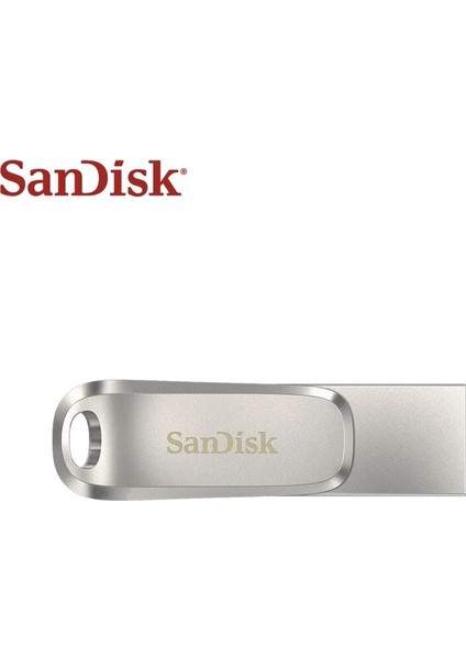 128GB Orijinal Sandisk Ultra Çift Sürücü USB 3.1 Tip C 128GB 64GB 32GB Flash Disk 256GB 512GB Metal Memory Stick USB Tip A Pendrive (Yurt Dışından)