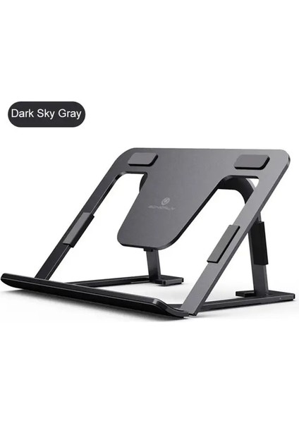 01 Tablet Masaüstü Dizüstü Standı Alüminyum Bilgisayar Dizüstü Desteği iPad Pro Yükseltici 8 Dişli Ayarı Dizüstü Bilgisayar Standı 4-12.9 Inç (Yurt Dışından)