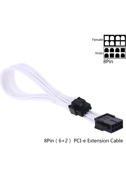 6pın Pcı-E Kablo Kılıfı Uzatma Güç Kaynağı Kablosu 24 Pinli A Tx/eps/8 Pinli Pcı-E Gpu/8 Pinli Cpu/6 Pinli Pcıe/4 Pinli Cpu Kablosu (Yurt Dışından)