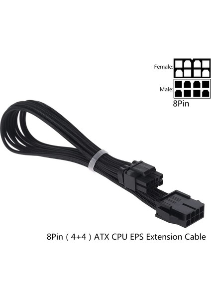 6pın Pcı-E Kablo Kılıfı Uzatma Güç Kaynağı Kablosu 24 Pinli A Tx/eps/8 Pinli Pcı-E Gpu/8 Pinli Cpu/6 Pinli Pcıe/4 Pinli Cpu Kablosu (Yurt Dışından)