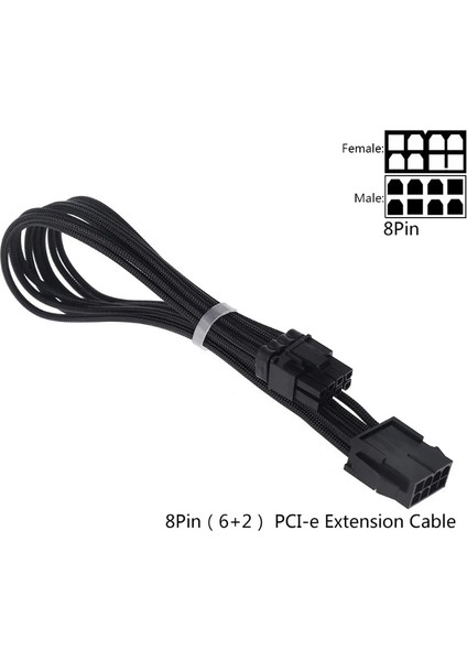 6pın Pcı-E Kablo Kılıfı Uzatma Güç Kaynağı Kablosu 24 Pinli A Tx/eps/8 Pinli Pcı-E Gpu/8 Pinli Cpu/6 Pinli Pcıe/4 Pinli Cpu Kablosu (Yurt Dışından)