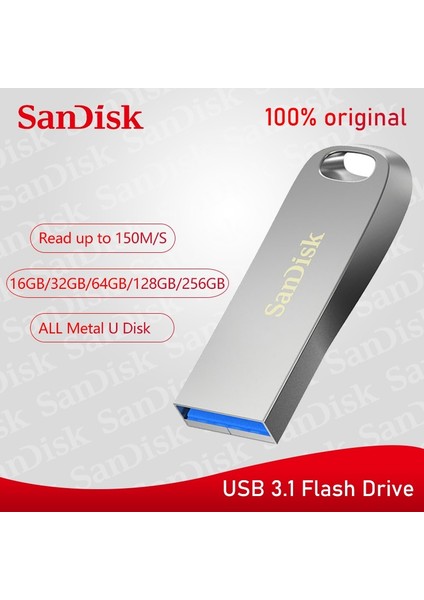 Mor 64GB Sandisk USB Flash Sürücü 3.1 Kalem Sürücü 32GB USB Bellek 64GB 128GBFLASH Sürücüler 256GB 150M/S'YE Kadar Hız Pendrives Diskler USB Anahtar Z71 (Yurt Dışından) fiyatları