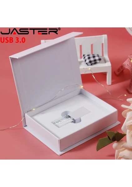Beyaz Kutu ile 32GB Jasters USB Flash Kalem Sürücü 3.0 Kristal Çubuklar Baskı Özel Logo 4gb 8gb 16GGB 32GB 64GB 128GB Şeffaf Cam Hediye Pendrive (Yurt Dışından) indirimleri