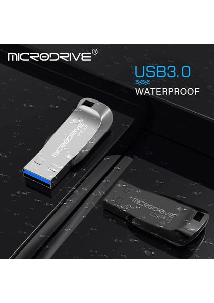 Gümüş 64GB Yeni USB Flash Sürücü 64GB Metal USB 3.0 Gümüş Pendrive 32GB U Disk Kalem Sürücü 128GB Flash Stick Anahtar Ücretsiz Özel Logo (Yurt Dışından) fırsatları