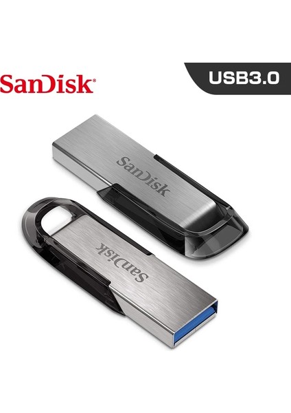 Siyah 64GB 100% Orijinal Sandisk USB 3.0 Flash Sürücü CZ73 Ultra Flair 32GB 64GB 128GB Kalem Sürücü 256GB Yüksek Hızlı Memory Stick (Yurt Dışından)
