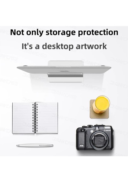 Gri Dikey Laptop Standı Macbook Air Pro 13 15 16 Masaüstü Alüminyum Standı Ayarlanabilir Dock Boyutu ile Dizüstü Bilgisayar Standı (Yurt Dışından)