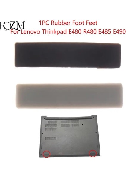 E480 R480 E485 E490 1 Adet Alt Kasa Kauçuk Ayak Pedi Standı Dizüstü Dizüstü Yedek Ayak Tabanı Lenovo Thinkpad E480 R480 E485 E490/ R14 E15 E14 (Yurt Dışından)