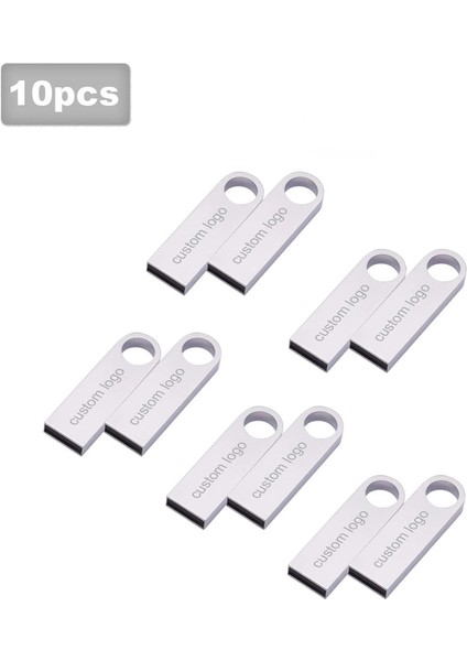 Stil 9 64GB 10 Adet/grup Metal USB Flash Sürücü Kalem Sürücü 4gb 8gb 16GB Pendrive 32GB 64GB Memory Stick 128GB USB Sopa Hediye Ücretsiz Özel Logo (Yurt Dışından)