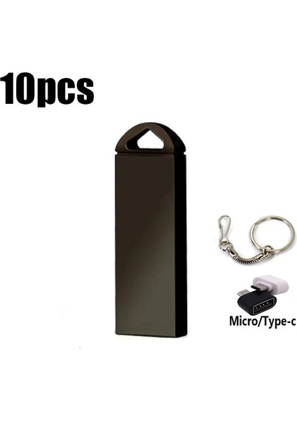 BLACK-C32 512M 10PCS Ücretsiz Özel Logo USB Flash Sürücü 4gb 8gb 2.0 Yüksek Hızlı Kalem Sürücü 16GB 32GB 64GB 128GB Pendrive Metal USB Stickler Anahtarlı (Yurt Dışından)