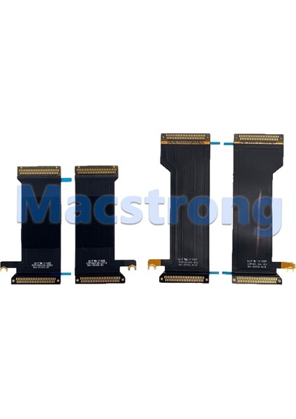 5 Çift A1989 A2159 Yenı A1708 Cam MacBook Pro Için Kablo A2159 A2251 A2289 A2179 A1706 A1932 LCD Ekran Kablo Flex 821-00732/00733 821-01312/01310 (Yurt Dışından) modelleri