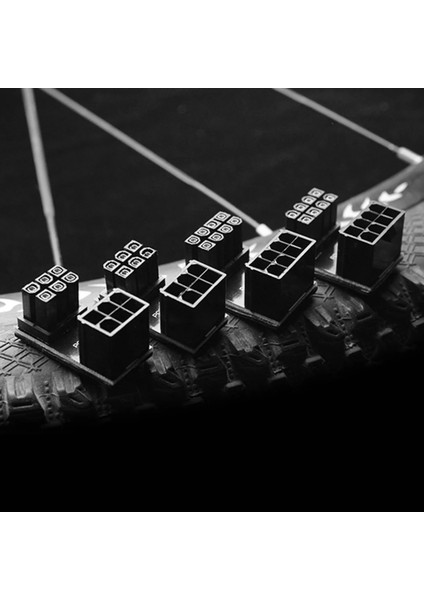 6pın Pozitif Atx 6 8 Pin Dişi-Erkek 180 Derece Açılı Adaptör 6pin 8pin 180 Derece Dönen Açılı Adaptör Masaüstü Bilgisayarlar Için Grafik Kartı (Yurt Dışından)