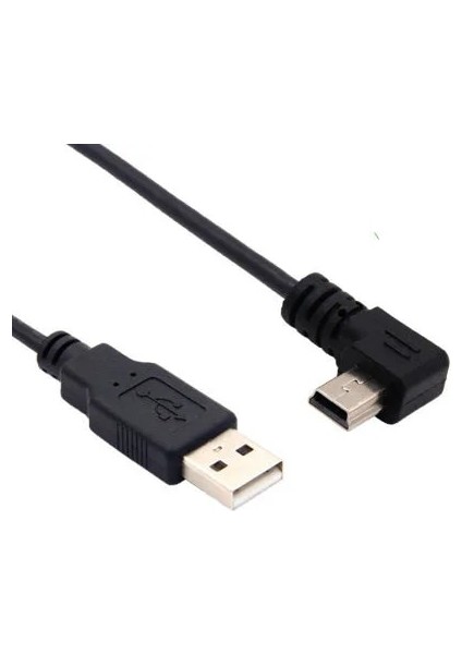Aşağı 0.3m USB 2.0 Erkek - Mini USB Yukarı Aşağı Sol Sağ Açılı 90 Derece Kablo 0.25M 0.5m 1.8m 3m 5m Kamera Mp4 Tablet Için (Yurt Dışından) fiyatları