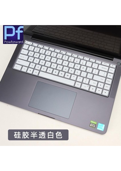 Almanca Siyah Rusça Ispanyolca Almanca Fransızca Ingilizce Xiaomi Mi Dizüstü Pro x 15 2021 15.6 Inç Silikon Klavye Kapağı Koruyucu Cilt (Yurt Dışından)