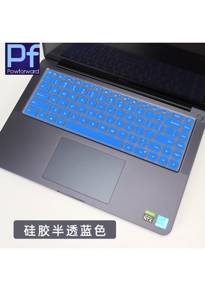 Almanca Siyah Rusça Ispanyolca Almanca Fransızca Ingilizce Xiaomi Mi Dizüstü Pro x 15 2021 15.6 Inç Silikon Klavye Kapağı Koruyucu Cilt (Yurt Dışından)