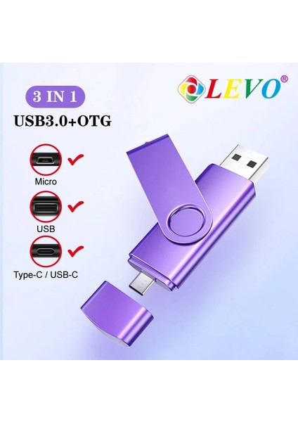 Yeşil 64 GB Tip C USB Flash Sürücü Otg Cle USB 3.0 Sopa 64 GB Otg Kalem Sürücü 8 GB 16 GB 32 GB 128 GB Depolama Aygıtları Fotoğraf Sopa Akıllı Telefon Için (Yurt Dışından)