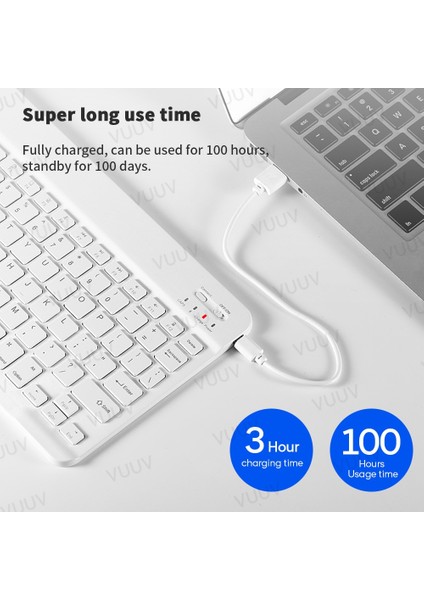 Tablet Telefon Için Ispanyolca Siyah Ispanyolca Bluetooth Uyumlu Klavye Rusça Portekizce Android Ios iPad Için Mini Kablosuz Tablet Klavye (Yurt Dışından) indirimleri